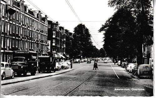AMSTERDAM - OVERTOOM, Verzamelen, Ansichtkaarten | Nederland, Ongelopen, Noord-Holland, Verzenden