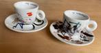 Illy espresso kopjes schteltjes Padraig Timoney, Ophalen of Verzenden, Nieuw, Overige stijlen, Kop(pen) en/of Schotel(s)