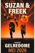 2 tickets Suzan & Freek 16 mei, Twee personen, Mei, Pop