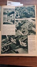 Toekomststad, ontwikkelingen architectuur, Verzamelen, Tijdschriften, Kranten en Knipsels, Ophalen of Verzenden, 1920 tot 1940