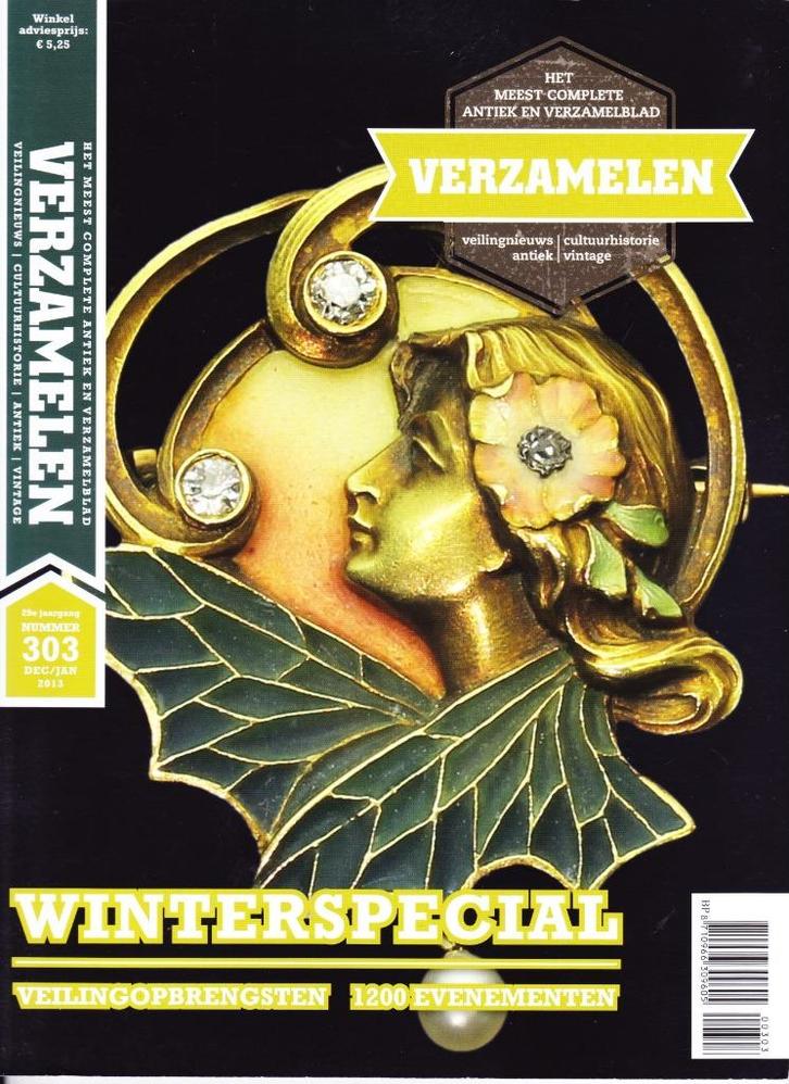 tijdschrift Verzamelen 303 dec 2013, Boeken, Tijdschriften en Kranten, Zo goed als nieuw, Overige typen, Ophalen of Verzenden