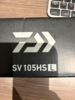 Daiwa reel SV105HS L zgan, Watersport en Boten, Hengelsport | Roofvissen, Ophalen of Verzenden, Zo goed als nieuw, Molen