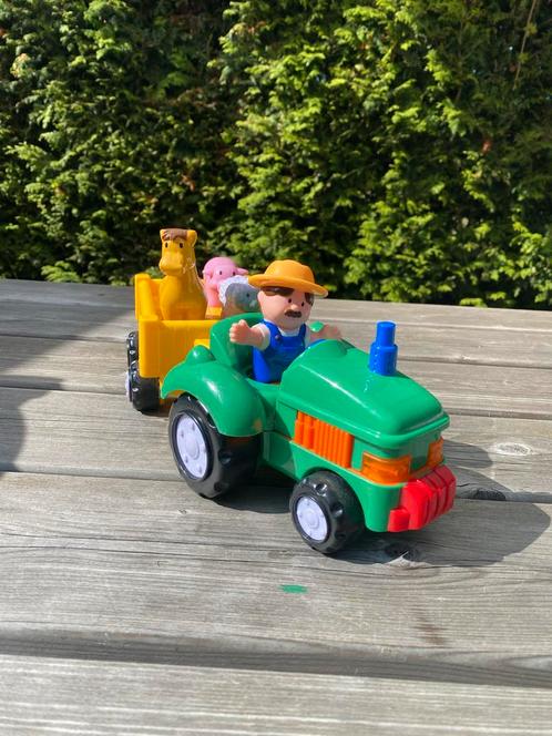 Speelgoed Tractor met Boerderijdieren, Kinderen en Baby's, Speelgoed | Educatief en Creatief, Gebruikt, Bouwen, Ophalen of Verzenden