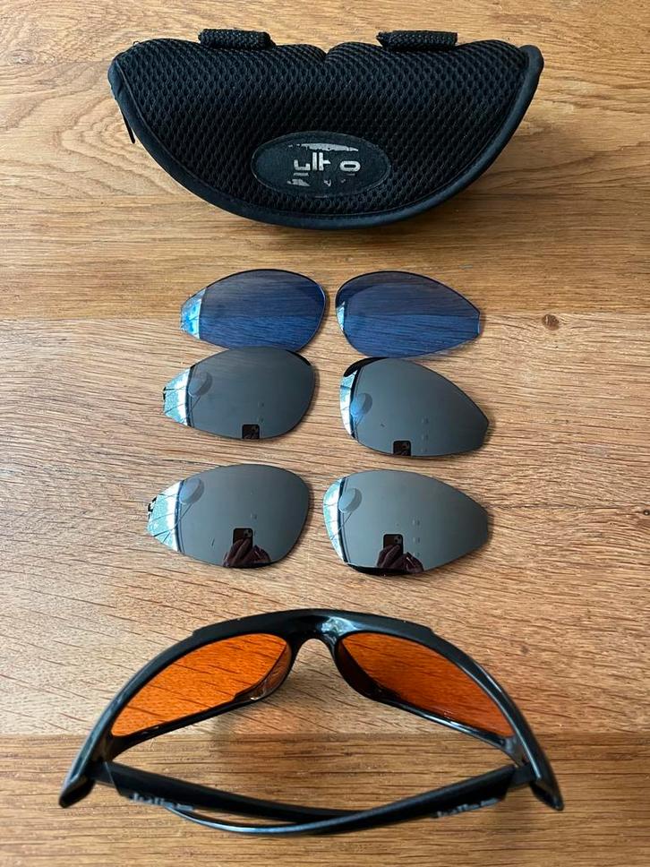 Tka Julbo Sportbril met Verwisselbare Lenzen, Sieraden, Tassen en Uiterlijk, Zonnebrillen en Brillen | Dames, Gebruikt, Zonnebril