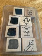 Stampin' UP Little Layers SU04 Stempelset, Hobby en Vrije tijd, Stempelen, Ophalen of Verzenden, Zo goed als nieuw, Houten stempel