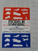 sticker MODEL 81 SCHAESBERG, Verzamelen, Ophalen of Verzenden, Zo goed als nieuw, Overige typen