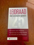 Leidraad voor juridische auteurs HBO | ISBN 9789013167153, Ophalen of Verzenden, Nieuw, Wolters Kluwer