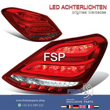 W205 LED ACHTERLICHTEN SET ORIGINEEL Mercedes C Klasse LINKS beschikbaar voor biedingen