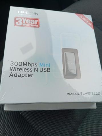 TP-Link 300Mbps Mini Draadloze N USB Adapter beschikbaar voor biedingen
