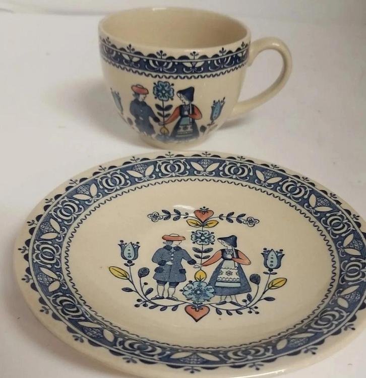 Johnston Bros Jamestown Kop en Schotel, Huis en Inrichting, Keuken | Servies, Gebruikt, Kop(pen) en/of Schotel(s), Overige stijlen