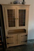 Massief eiken buffet kast, Gebruikt, 100 tot 150 cm, Meubelfabriek Oisterwijk, Ophalen of Verzenden