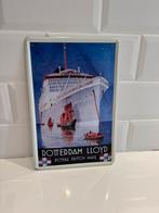 Rotterdam Lloyd Emaille Reclamebord, Rechthoekig Staand, Ophalen of Verzenden, Zo goed als nieuw, A1 t/m A3