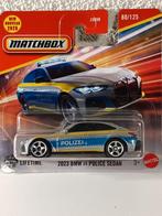 Matchbox 2023 BMW i4 Police Sedan - Nieuw!, Ophalen of Verzenden, Nieuw