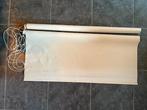 2 beige rolgordijnen (ook los verkrijgbaar), Huis en Inrichting, Stoffering | Gordijnen en Lamellen, Ophalen, Crème, 100 tot 150 cm