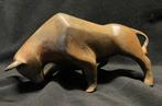 Bronzen beeld stier P.Chenet schitterend zuiver brons, Antiek en Kunst, Kunst | Beelden en Houtsnijwerken, Ophalen of Verzenden
