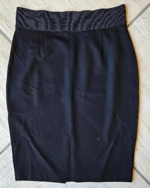 Juffrouw Jansen zwart rokje Maat M, Kleding | Dames, Rokken, Zo goed als nieuw, Maat 38/40 (M), Zwart, Boven de knie, Ophalen of Verzenden