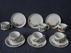 6 Meakin Wedgwood koppen en schotels Marjolein Bastin bosvru, Huis en Inrichting, Keuken | Servies, Keramiek, Ophalen of Verzenden
