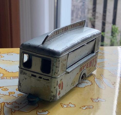 Oude Matchbox Caravan Mobile Canteen uitklapbare  klep, Hobby en Vrije tijd, Modelauto's | Overige schalen, Gebruikt, Overige typen