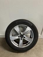 Audi Q3 Continental 17inch winterbanden + velgen 215/60 R17, Ophalen, Banden en Velgen, 17 inch, Winterbanden