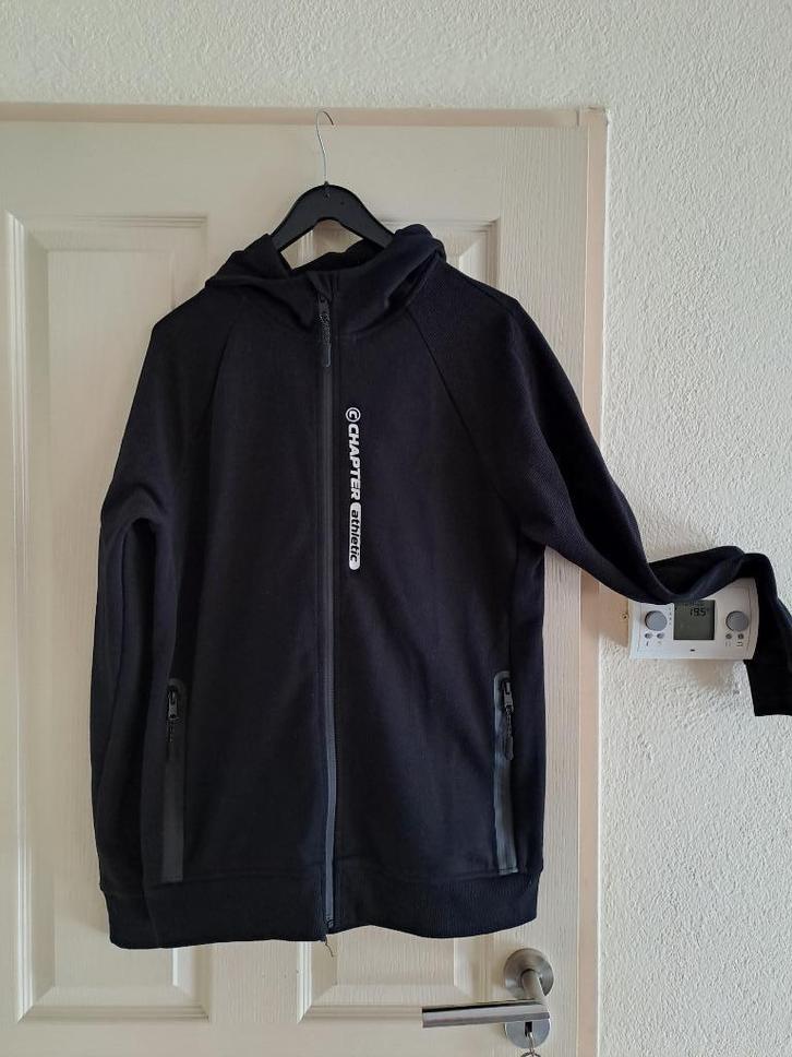 Zwart heren vest maat M, Kleding | Heren, Truien en Vesten, Zo goed als nieuw, Maat 48/50 (M), Zwart, Ophalen of Verzenden