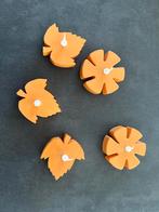 Oranje sfeer theelichtjes (elektrisch), Kunststof, Overige kleuren, Ophalen of Verzenden, Zo goed als nieuw