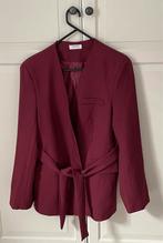 Bordeaux Rode IVIVI Jasje met Ceintuur, Maat 42/44 (L), Nieuw, Ophalen of Verzenden, Jasje