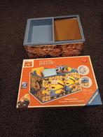 Ravensburger 3D puzzel Minions bureau organizer, Ophalen of Verzenden, Minder dan 500 stukjes, Zo goed als nieuw, Rubik's of 3D-puzzel