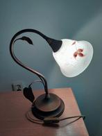 Lampenset  5 stuks, bronskleurig, nostalgisch., Ophalen of Verzenden, Zo goed als nieuw, Glas, Minder dan 50 cm