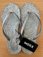 Zilveren Mexx slippers met glitters maat 38!, Slippers, Mexx, Overige kleuren, Nieuw