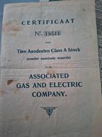 Certificaten uit 1930 te koop, Postzegels en Munten, Ophalen of Verzenden