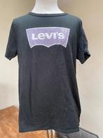 LEVI'S shirt zwart / lichtpaars NIEUW maat 158 / 164 ZD, Meisje, Nieuw, Ophalen of Verzenden, Shirt of Longsleeve