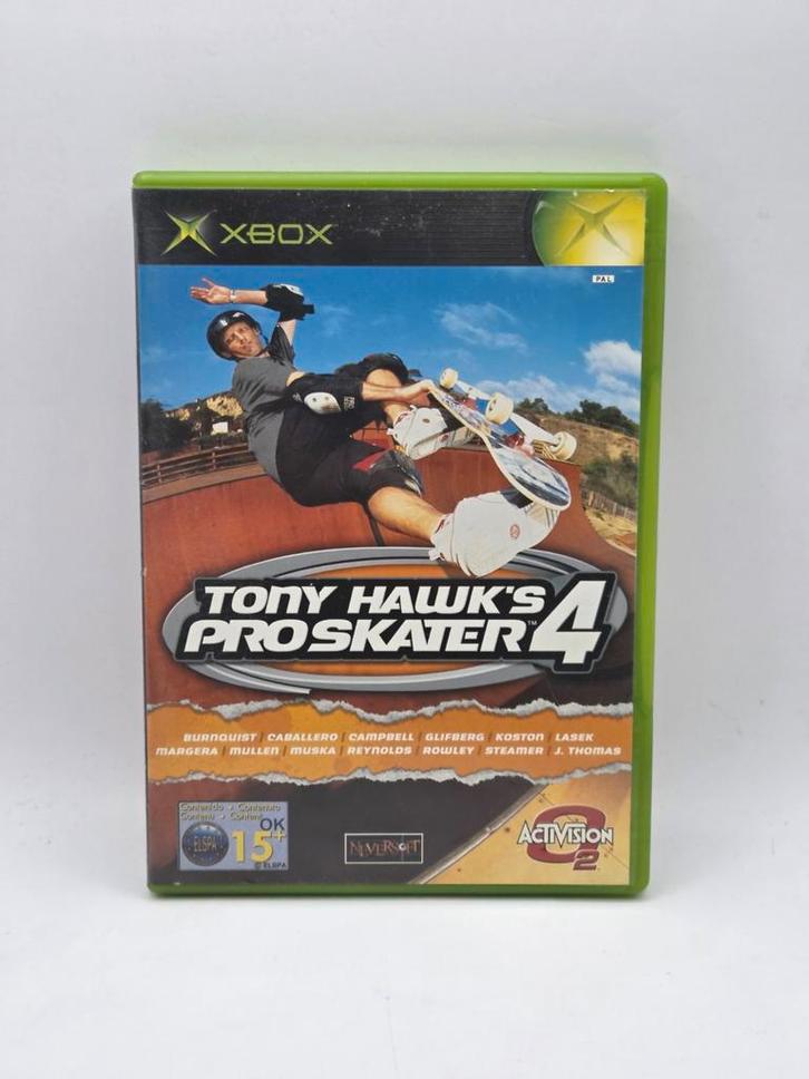 Tony Hawk's Pro Skater 4 - Xbox classic, Spelcomputers en Games, Games | Xbox Original, Zo goed als nieuw, Sport, 1 speler, Vanaf 3 jaar