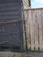 3 ijzeren palen afrastering donker groen, Ophalen of Verzenden, 180 tot 250 cm, Palen