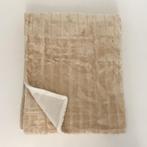 Bont plaid creme 150x200cm, Ophalen of Verzenden, Nieuw