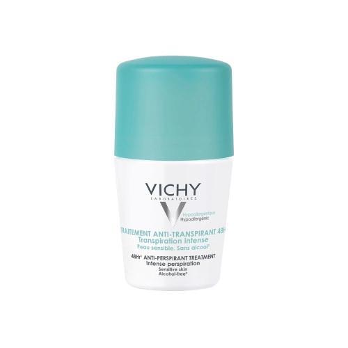 Vichy Deodorant Intense Transpiratie roller 48 uur 50ml, Sieraden, Tassen en Uiterlijk, Uiterlijk | Lichaamsverzorging, Nieuw