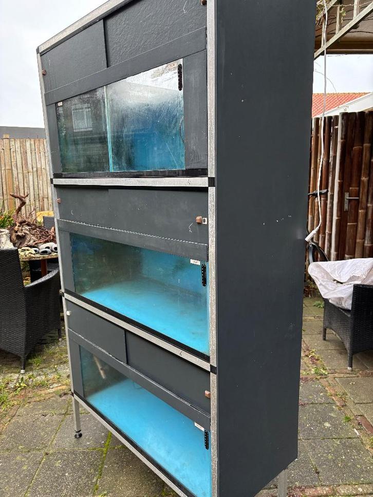 kweekstelling stellingkast aquarium, Dieren en Toebehoren, Vissen | Aquaria en Toebehoren, Gebruikt, Leeg aquarium, Ophalen