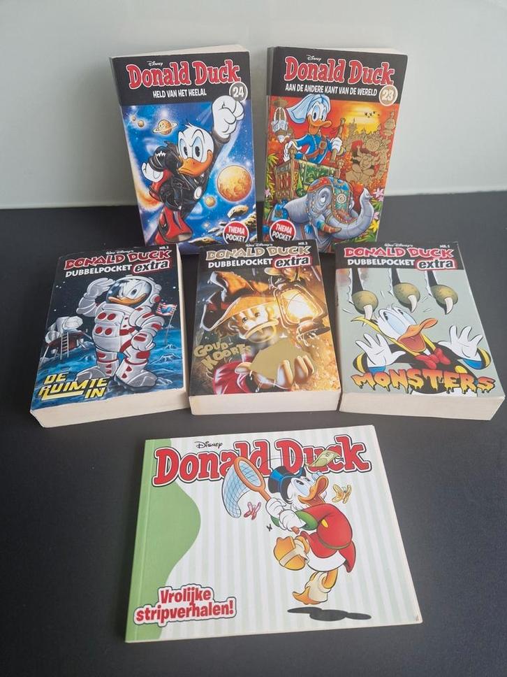 Donald Duck pockets (extra), Boeken, Stripboeken, Gelezen, Meerdere stripboeken, Ophalen of Verzenden