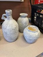 Gratis Vaasjes, Kaarsje, Potten en Houten Beer, Overige materialen, Gebruikt, Overige kleuren, Ophalen of Verzenden