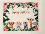 Jungle feest decoratie. Poster, Ophalen of Verzenden, Versiering
