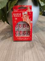 Nepnagels kunstnagels halloween verpleegster zuster politie, Ophalen of Verzenden, Nieuw, Handen en Nagels