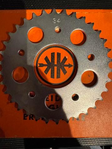 Achtertandwiel 34t breed/420 ketting zgan beschikbaar voor biedingen