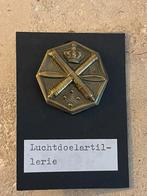 Luchtdoel artillerie embleem, Ophalen of Verzenden, Landmacht, Nederland, Embleem of Badge