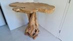 Statafel van hardhout uit Azië., Huis en Inrichting, Tafels | Statafels, Ophalen, Zo goed als nieuw
