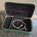 ZILVEREN PANDORA KETTING MET BEDEL EN DOOS, Ophalen, Gebruikt, Goud, Zilver