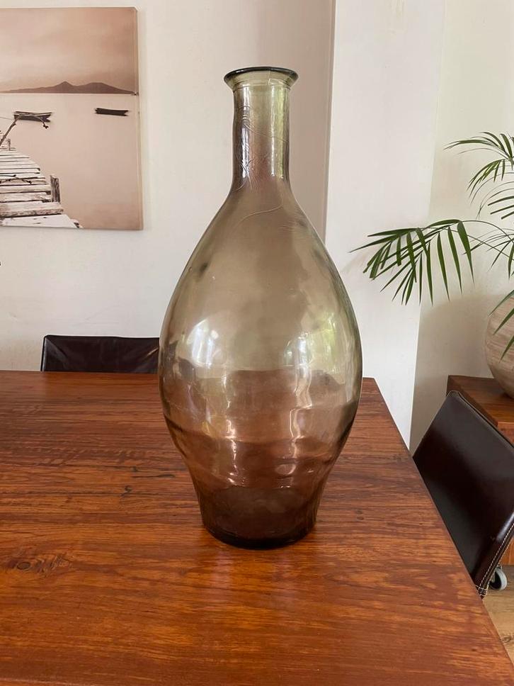 Prachtige grote vaas van Mica, Huis en Inrichting, Woonaccessoires | Vazen, Zo goed als nieuw, Overige kleuren, 50 tot 75 cm, Glas