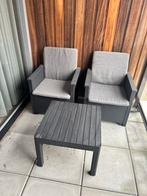 Allibert Tuinset, Kunststof, Zo goed als nieuw, Stoel, Tuinset