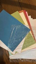 Scrapbook knutsel papier neon gekleurd fancy A4, Hobby en Vrije tijd, Scrapbooking, Ophalen of Verzenden, Gebruikt, Papier of Karton