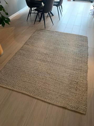 Groen/Beige Jute Kleed - 160x220 cm beschikbaar voor biedingen