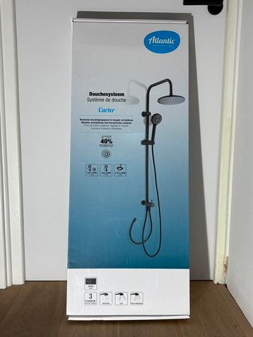 Douchesysteem Mat zwart - NIEUW beschikbaar voor biedingen