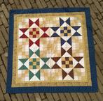 Prachtige ster quilt. Machine pieced and handquilted, Huis en Inrichting, Woonaccessoires | Wanddecoraties, Ophalen of Verzenden